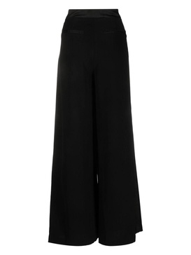 high-waisted wid-leg trousers