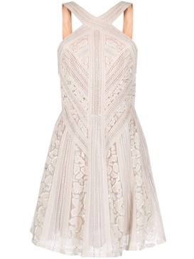 bead-embellished silk dress