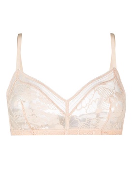 Royal lace triangle bra