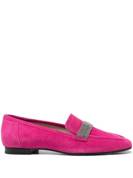 15mm slip-on suede loafers