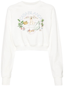 Appartement Dans Les Airs cropped sweatshirt