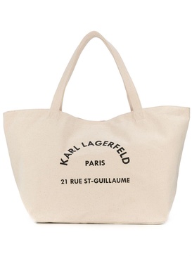 Rue St-Guillaume canvas tote bag