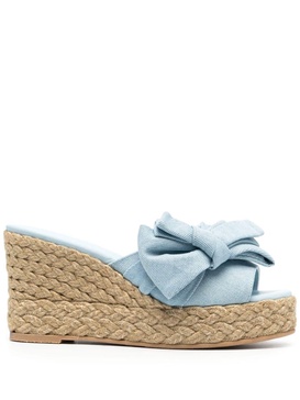 Loveknot Espadrille 100mm wedge sandals