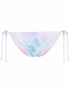 tie-dye bikini bottoms