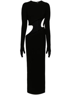 Black Gisele Cut-Out Gown