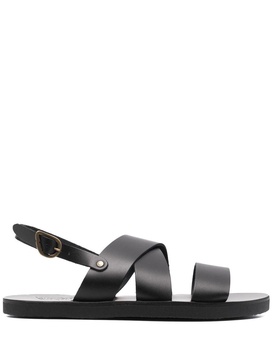 Miltos slingback leather sandals