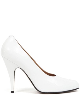 Tabi 110mm patent-leather pumps