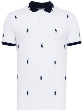 Polo Pony cotton-blend polo shirt 