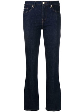 bootcut slim-fit jeans