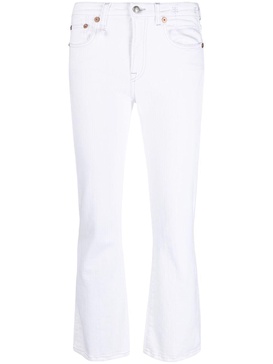 flared cropped jeans