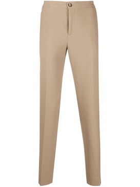 tapered jersey trousers