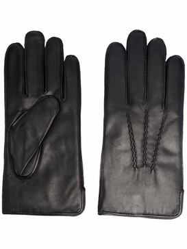 MENS CASHMERE GLOVES BLACK SHEEP NAPPA S