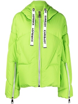 Iconic hooded puffer jacket