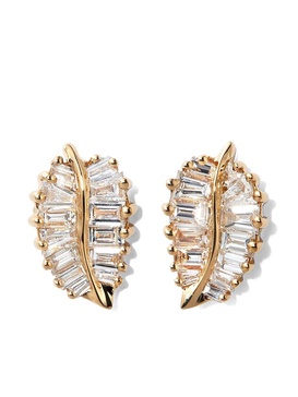 Palm Lead diamond earrings