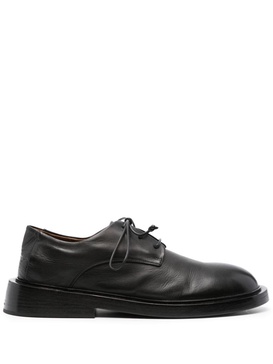 lace-up leather oxford shoes 