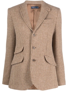 interwoven bird's eye blazer