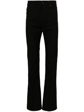 mid-rise slim-cut jeans