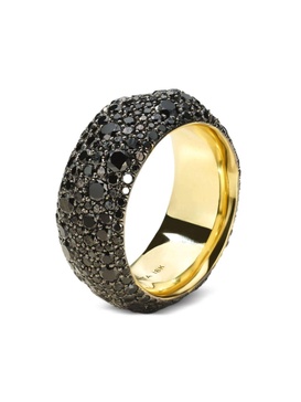 18kt yellow gold Stardust diamond ring