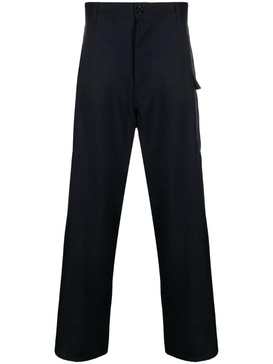 cargo-pocket wool trousers