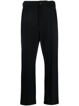 logo-patch relaxed trousers