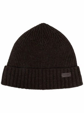 Green Wool Blend Carlton Beanie