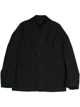 twill-weave coat