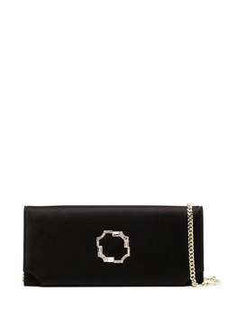 Vivien satin clutch bag