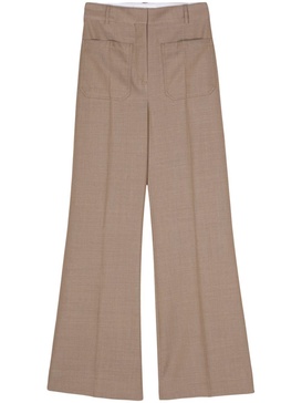 Alina high-waist flared trousers