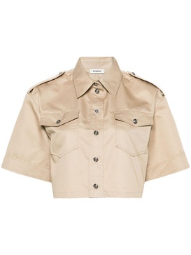 Indiana cropped shirt