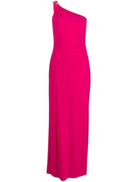 one-shoulder maxi dress