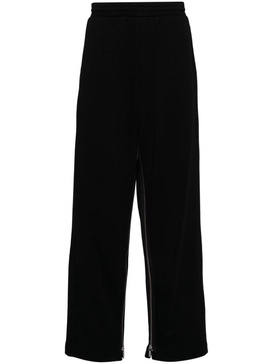 Gusset cotton track pants