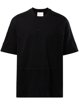 logo-embroidered cotton T-shirt