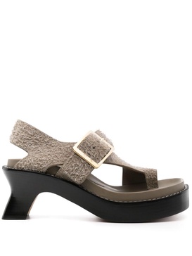 Ease 90mm suede sandals