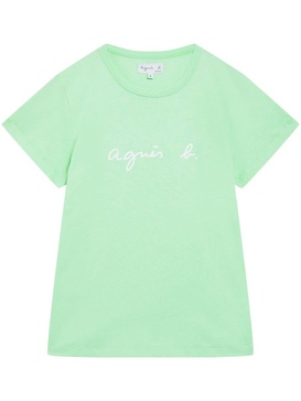 logo-print cotton T-shirt 