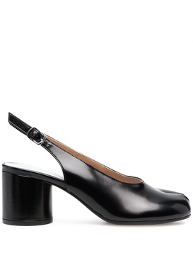 Tabi 60mm slingback pumps