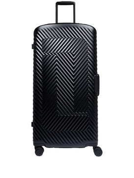 Atlas logo-embossed suitcase 