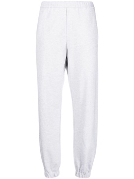 logo-patch cotton track pants