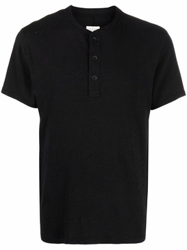 short-sleeve henley T-shirt