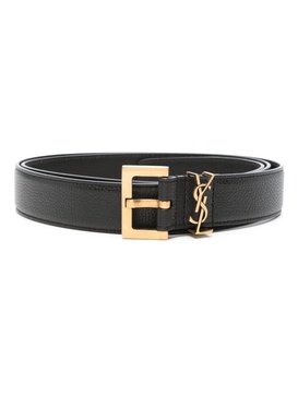 3cm Full-Grain Leather Belt