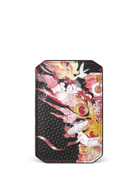 x Jacky Tsai Flower Dragon card case