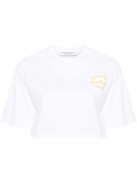 logo-print cotton T-shirt