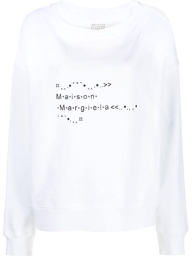 logo-print sweatshirt