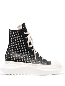 Abstract high-top sneakers 