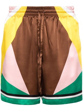 Casa Sport silk shorts