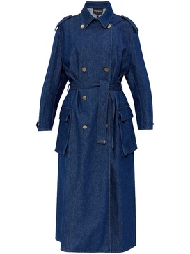 denim trench coat