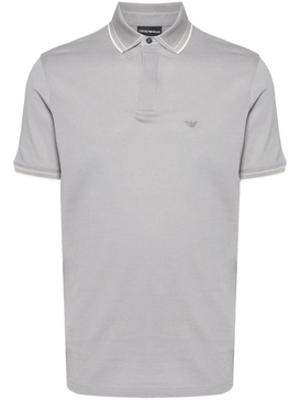 logo-embroidered polo shirt