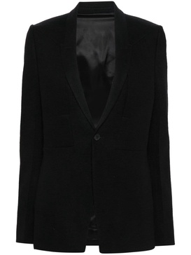 narrow-lapels single-breasted blazer 