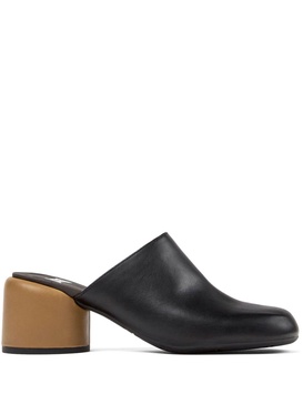 Niki colour-block leather mules