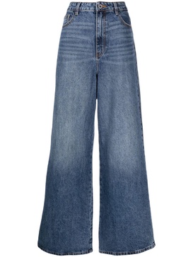 wide-leg jeans