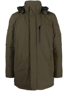 Mountain padded-interior parka coat